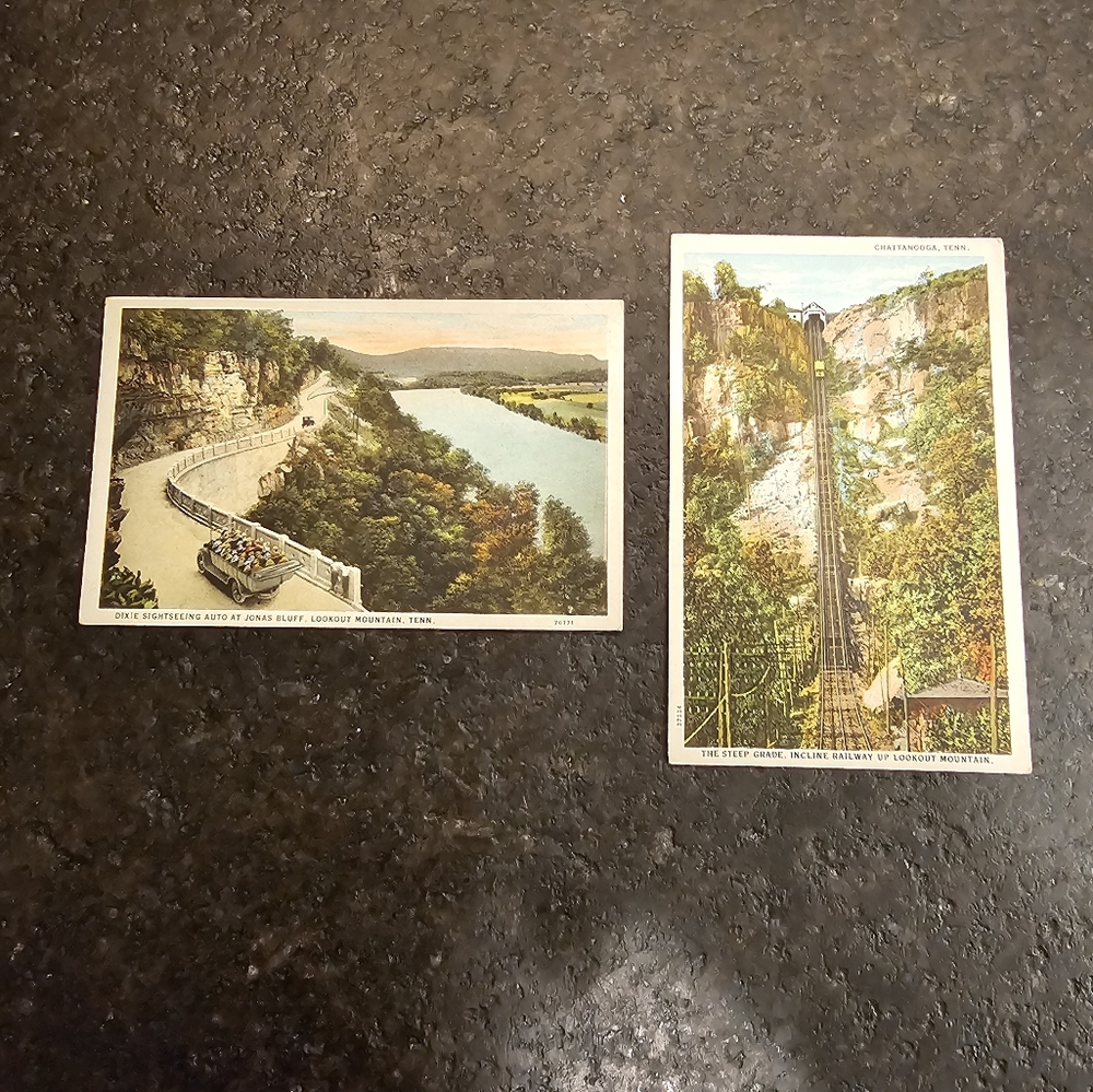 Vintage Tennessee area postcards